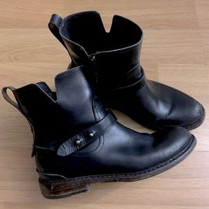 RAG & BONE Handmade Leather Ashford Moto Boot Sz 9